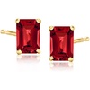image:imagePure Collection by RossSimons 120 ct tw Garnet Stud Earrings in 14kt Yellow Gold