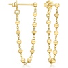 image:imagePure Collection by RossSimons 18kt Gold Over Sterling BeadChain Drop Earrings