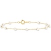 image:imagePure Collection by RossSimons 335mm Cultured Pearl Station Bracelet in 14kt Yellow Gold80 Inches