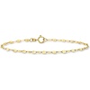 image:imagePure Collection by RossSimons Italian 225mm 14kt Yellow Gold LumachinaChain Braceletno gemstone