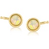 image:imagePure Collection by RossSimons Opal Stud Earrings in 14kt Yellow Gold