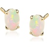 image:imagePure Collection by RossSimons Oval Opal Stud Earrings in 14kt Yellow Gold