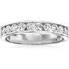 image:imageRossSimons 075 ct tw ChannelSet Diamond Wedding Band in 14kt White GoldDiamond