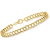 image:imageRossSimons 10kt Yellow Gold CurbLink Braceletno gemstone