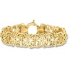 image:imageRossSimons 10kt Yellow Gold InterlockingLink Braceletno gemstone