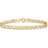 image:imageRossSimons 10kt Yellow Gold WavyLink Braceletno gemstone