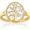 image:imageRossSimons 14kt 2Tone Gold CutOut Tree Of Life RingNo Gemstone
