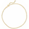 image:imageRossSimons 15mm 10kt Yellow Gold SingaporeChain Anklet 9 inches