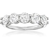 image:imageRossSimons 200 ct tw LabGrown Diamond 5Stone Ring in 14kt White GoldDiamond