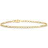 image:imageRossSimons 23mm 10kt Yellow Gold CurbLink Braceletno gemstone