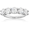 image:imageRossSimons 300 ct tw LabGrown Diamond 5Stone Ring in 14kt White GoldDiamond