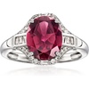 image:imageRossSimons 310 Carat Rhodolite Garnet Ring With 32 ct tw Diamonds in PlatinumRhodolite Garnet