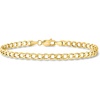 image:imageRossSimons 43mm 10kt Yellow Gold CurbLink Braceletno gemstone