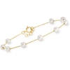 image:imageRossSimons 45mm Cultured Pearl Station Bracelet in 10kt Yellow Gold75 Inches
