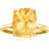 image:imageRossSimons 460 Carat Citrine Ring in 18kt Gold Over SterlingCitrine