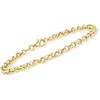 image:imageRossSimons 4mm 10kt Yellow Gold RoloLink Braceletno gemstone