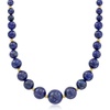 image:imageRossSimons 613mm Lapis Bead Graduated Necklace With 14kt Yellow GoldLapis Lazuli