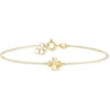 image:imageRossSimons Italian 10kt Yellow Gold Clover Braceletno gemstone