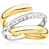image:imageRossSimons Italian 14kt 2Tone Gold Spiral RingNo Gemstone
