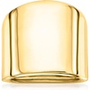 image:imageRossSimons Italian 14kt Yellow Gold Wide Polished RingNo Gemstone