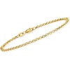 image:imageRossSimons Pure Collection 14kt Yellow Gold RoloLink Bracelet 7 inches