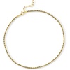 image:imageRossSimons Pure Collection Italian 16mm 14kt Yellow Gold RopeChain Anklet 9 inches