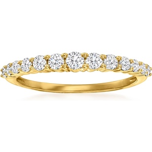 image:imageRossSimons 050 ct tw Diamond Graduated Ring in 14kt Yellow GoldDiamond