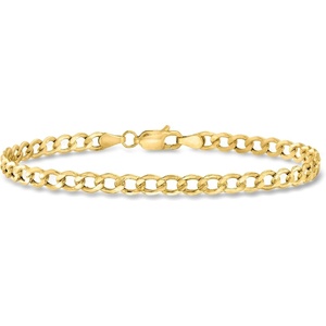 image:imageRossSimons 43mm 10kt Yellow Gold CurbLink Braceletno gemstone