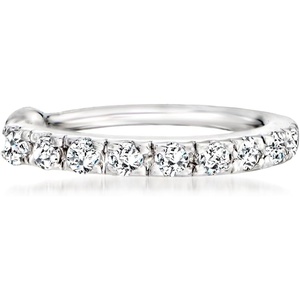 image:imageRossSimons Pure Collection 010 ct tw Diamond Ear Cuff in Sterling Silver