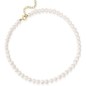 image:imageRossSimons Pure Collection 445mm Cultured Pearl Anklet With 14kt Yellow Gold 9 inches