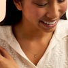image:imagePure Collection by RossSimons 020 Carat Aquamarine Pendant Necklace in 14kt Yellow GoldAquamarine