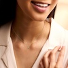image:imagePure Collection by RossSimons 020 Carat Aquamarine Pendant Necklace in 14kt Yellow Goldblue