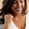 image:imagePure Collection by RossSimons 335mm Turquoise Bead Station Necklace in 14kt Yellow Goldstabilizedturquoise