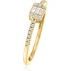 image:imageRossSimons 020 ct tw Diamond Cluster Ring in 10kt Yellow GoldDiamond