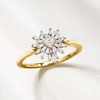 image:imageRossSimons 025 ct tw Diamond Bursting Heart Ring in 10kt Yellow GoldDiamond