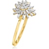 image:imageRossSimons 025 ct tw Diamond Bursting Heart Ring in 10kt Yellow GoldDiamond