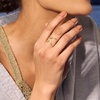 image:imageRossSimons 10kt Yellow Gold Freeform Geometric RingNo Gemstone