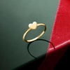 image:imageRossSimons 10kt Yellow Gold Heart RingNo Gemstone
