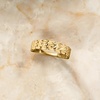 image:imageRossSimons 10kt Yellow Gold PantherLink RingNo Gemstone