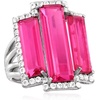 image:imageRossSimons 1205 ct tw Pink and White Topaz Ring in Sterling SilverTopaz