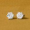 image:imageRossSimons 200 ct tw Moissanite Stud Earrings in Sterling Silver