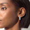 image:imageRossSimons 210 ct tw Aquamarine and 50 ct tw Swiss Blue Topaz Earrings in Sterling Silver