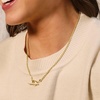 image:imageRossSimons 22mm 10kt Yellow Gold RopeChain Toggle NecklaceNo Gemstone
