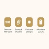 image:imageRossSimons 22mm 10kt Yellow Gold RopeChain Toggle NecklaceNo Gemstone