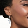 image:imageRossSimons 390 ct tw Tonal Blue Topaz Vine Drop Earrings in Sterling Silver