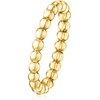 image:imageRossSimons 3mm 10kt Yellow Gold Bead Stretch RingNo Gemstone
