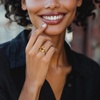 image:imageRossSimons 550 Carat Citrine and 15 ct tw Diamond Ring in 14kt Yellow GoldCitrine