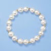 image:imageRossSimons 910mm Cultured Pearl Stretch Bracelet With 14kt Yellow Gold80 Inches