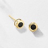 image:imageRossSimons BezelSet Black Onyx Stud Earrings in 10kt Yellow Gold