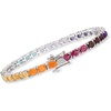 image:imageRossSimons Fire Opal and 1050 ct tw MultiGemstone Tennis Bracelet in Sterling SilverAmethyst